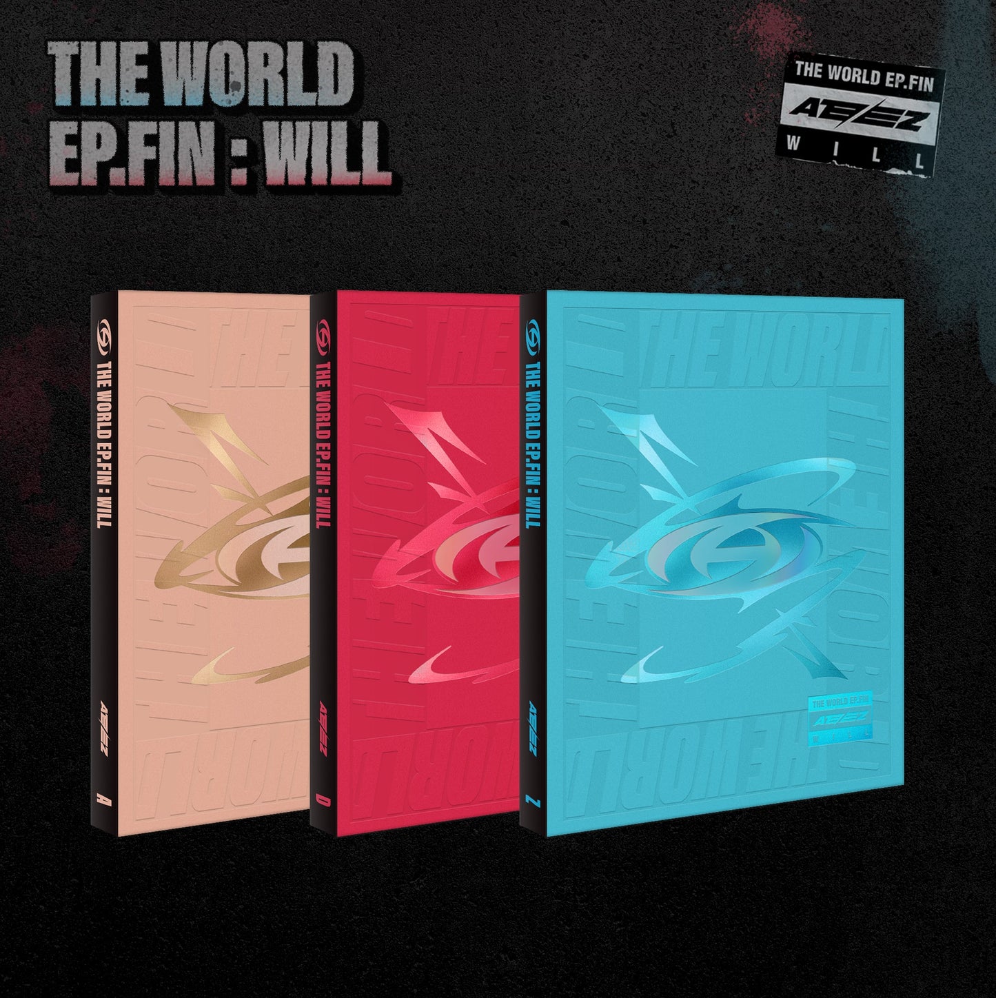 ATEEZ 2nd Album [THE WORLD EP.FIN : WILL] (A Ver. / DIARY Ver. / Z Ver.) (Random Ver.)