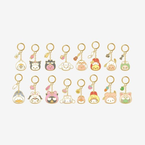 SKZOO X SANRIO CHARACTERS MD [SKZOO X SANRIO CHARACTERS] METAL KEYRING - DalkomHarmony