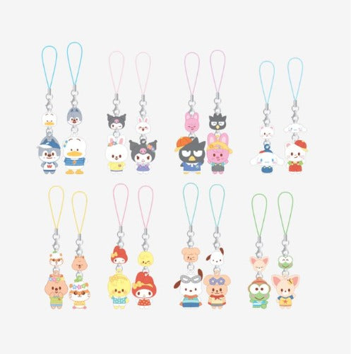 SKZOO X SANRIO CHARACTERS MD [SKZOO X SANRIO CHARACTERS] MINI FIGURE COUPLE KEYRING - DalkomHarmony
