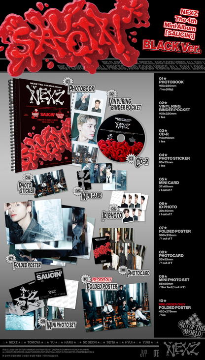 NEXZ 4th Mini Album [SAUCIN’]