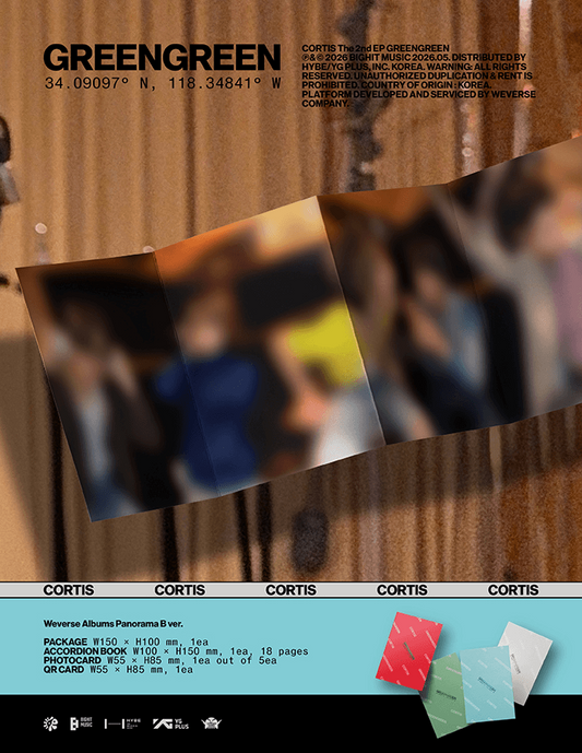 CORTIS 2nd EP [GREENGREEN] (Weverse Albums Ver.) - DalkomHarmony