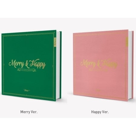 TWICE The 1st Album Repackage [Merry & Happy] (Random ver.) - DalkomHarmony
