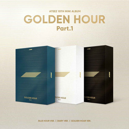 ATEEZ 10th Mini Album [GOLDEN HOUR : Part.1] (Random Ver.) (Copy)