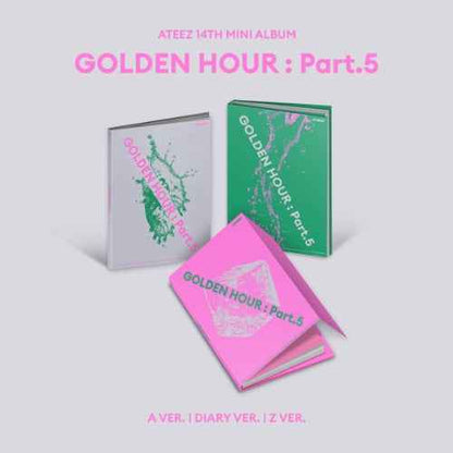 ATEEZ - GOLDEN HOUR : PART.5 14TH MINI ALBUM YES24 GIFT STANDARD