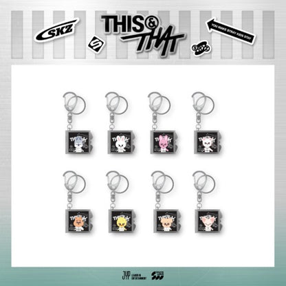 Stray Kids MD [THIS & THAT POP-UP STORE] SKZOO MIRROR KEYRING