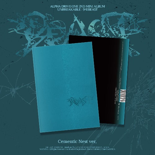 ALPHA DRIVE ONE 2nd Mini Album [UNBREAKABLE : 少年 BESAT] (Cementic Nest Ver.)