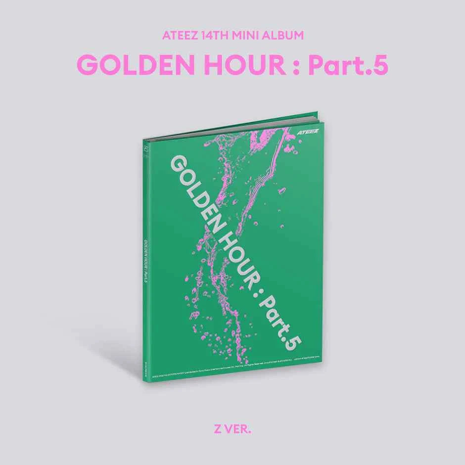 ATEEZ - GOLDEN HOUR : PART.5 14TH MINI ALBUM APPLEMUSIC GIFT STANDARD