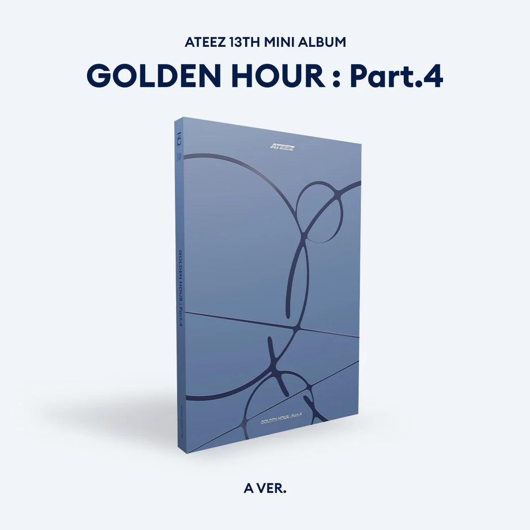 ATEEZ 13th Mini Album [GOLDEN HOUR : Part.4] (A Ver. / Diary Ver. / Z Ver.) POB