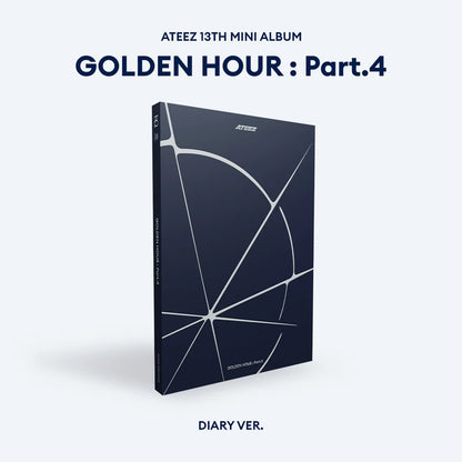ATEEZ 13th Mini Album [GOLDEN HOUR : Part.4] (A Ver. / Diary Ver. / Z Ver.) POB