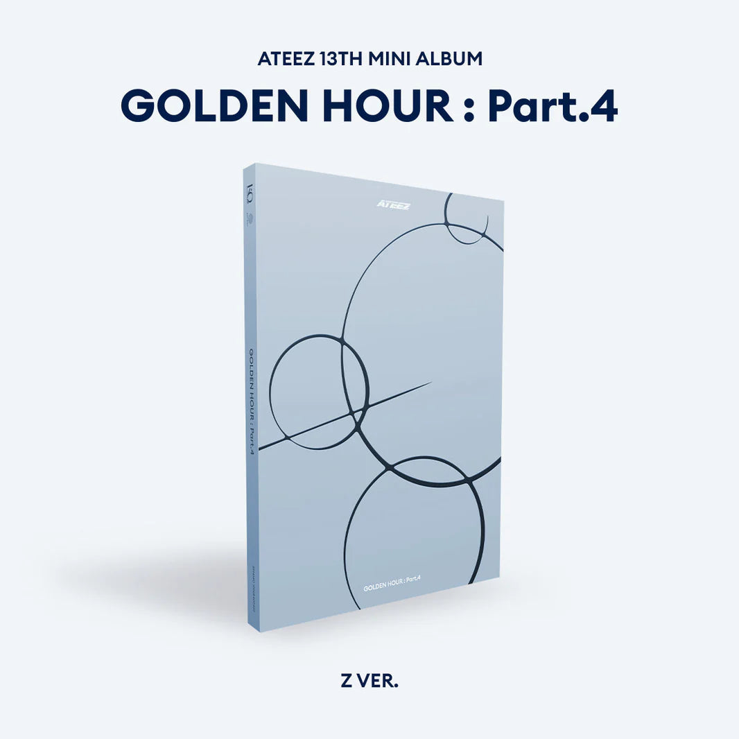 ATEEZ 13th Mini Album [GOLDEN HOUR : Part.4] (A Ver. / Diary Ver. / Z Ver.) POB