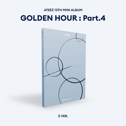 ATEEZ 13th Mini Album [GOLDEN HOUR : Part.4] (A Ver. / Diary Ver. / Z Ver.) POB