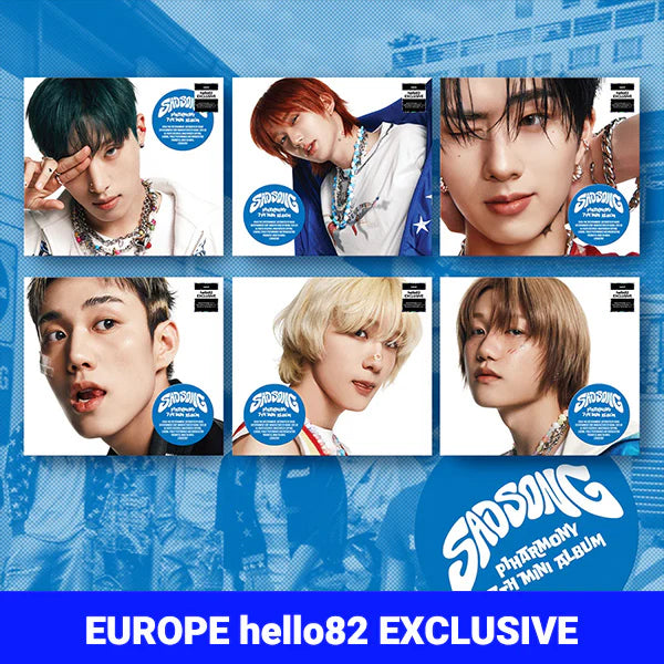 P1Harmony - SAD SONG (Digipak) - Europe hello82 Exclusive - DalkomHarmony