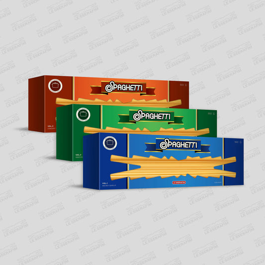 LE SSERAFIM - 1st Single Album [SPAGHETTI] Standard Ver. - DalkomHarmony