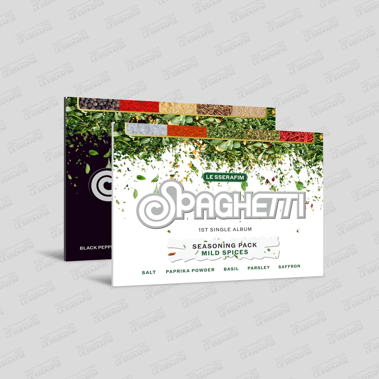 LE SSERAFIM - 1st Single Album [SPAGHETTI] Weverse Albums Ver. - DalkomHarmony