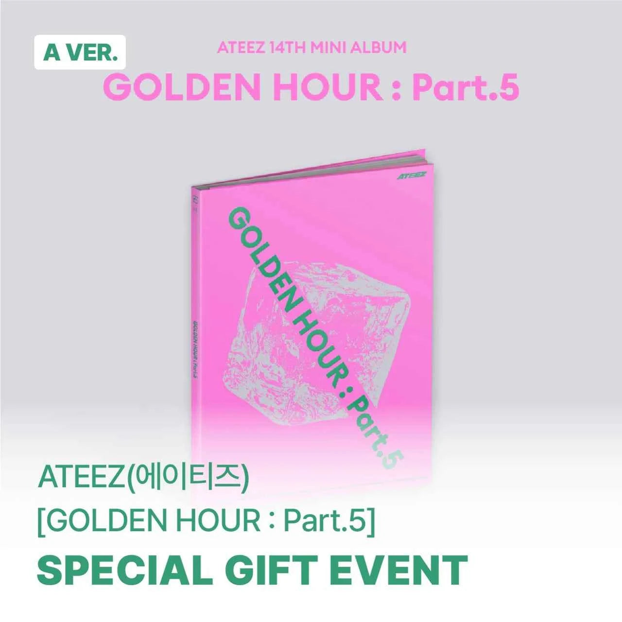ATEEZ - GOLDEN HOUR : PART.5 14TH MINI ALBUM SOUNDWAVE GIFT STANDARD