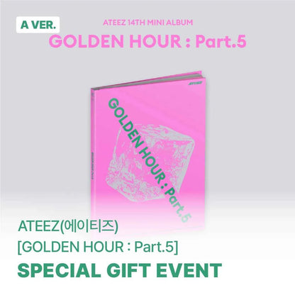 ATEEZ - GOLDEN HOUR : PART.5 14TH MINI ALBUM SOUNDWAVE GIFT STANDARD