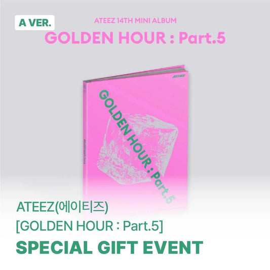 ATEEZ - GOLDEN HOUR : PART.5 14TH MINI ALBUM SOUNDWAVE GIFT STANDARD