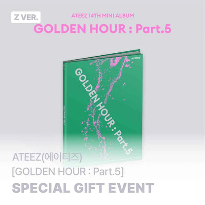 ATEEZ - GOLDEN HOUR : PART.5 14TH MINI ALBUM SOUNDWAVE GIFT STANDARD