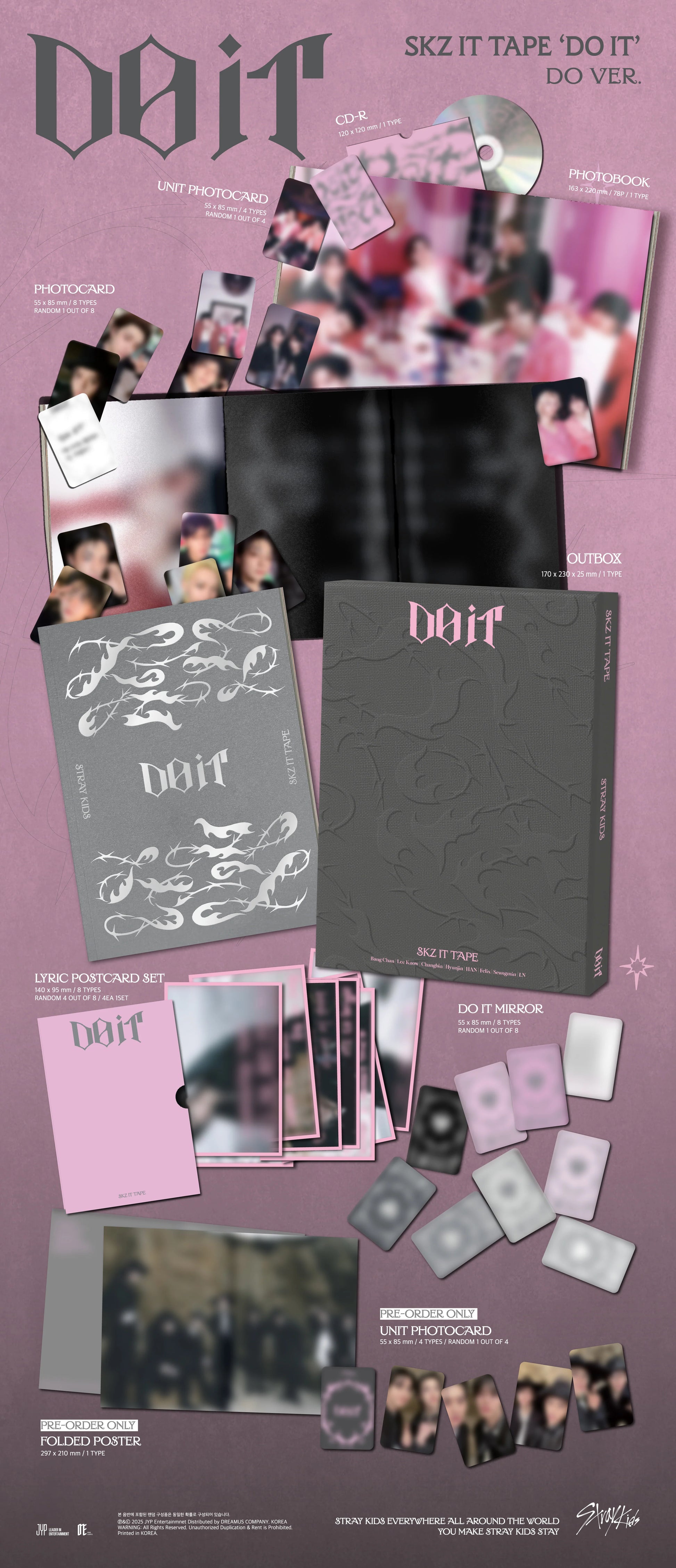 Stray Kids - SKZ IT TAPE [DO IT] - DalkomHarmony