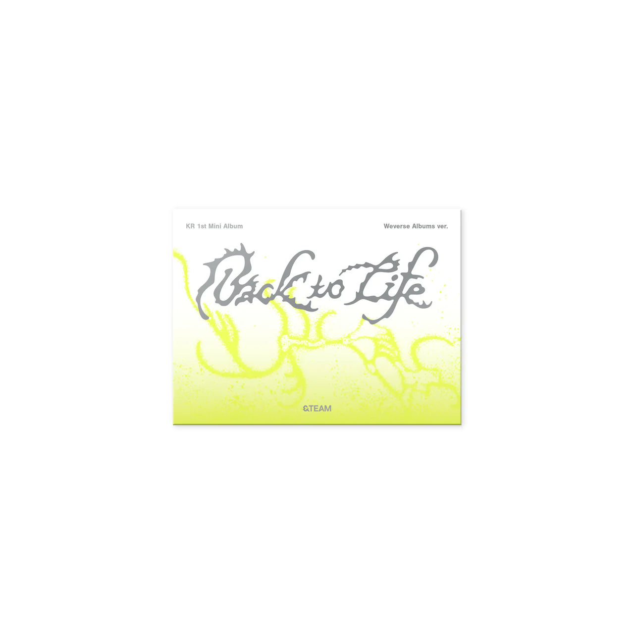 &TEAM - KR 1st Mini Album [Back to Life] Photocard Box (Weverse Albums Ver.) - DalkomHarmony