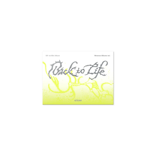 &TEAM - KR 1st Mini Album [Back to Life] Photocard Box (Weverse Albums Ver.) - DalkomHarmony