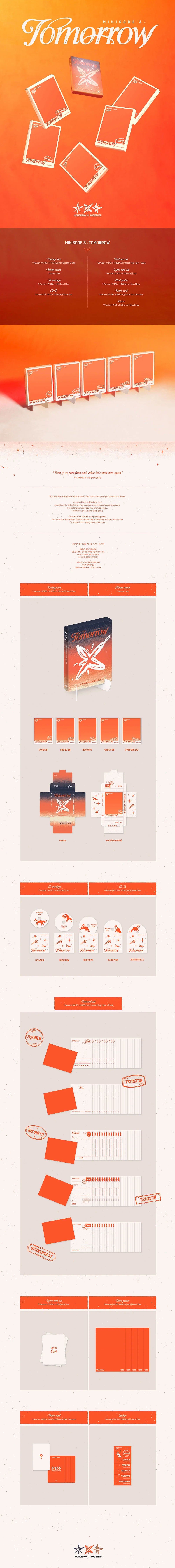 TOMORROW X TOGETHER 6th Mini Album [minisode 3: TOMORROW] (Light Ver.) | Random - DalkomHarmony