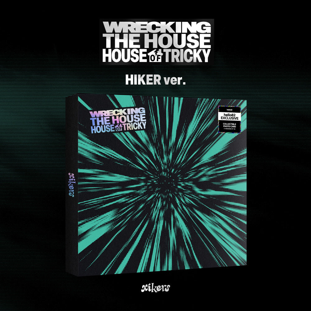 [Signed] xikers - HOUSE OF TRICKY : WRECKING THE HOUSE - hello82 Exclusive - DalkomHarmony