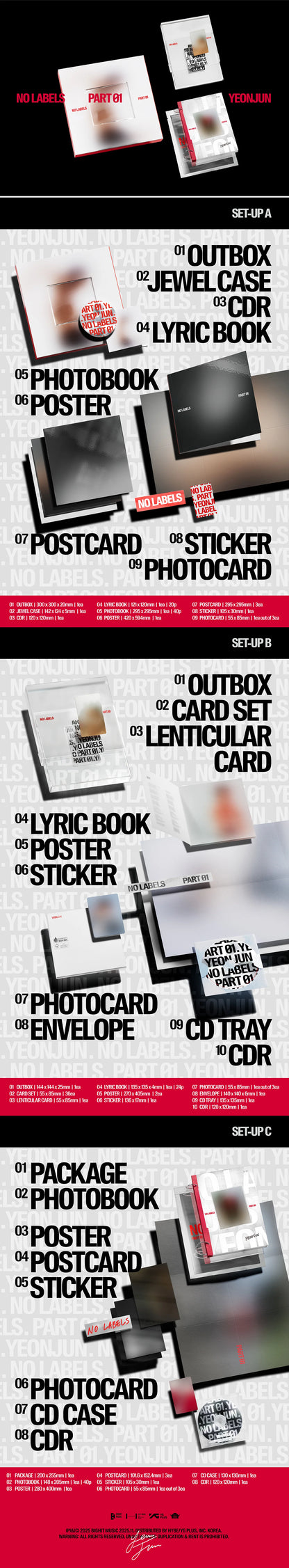 YEONJUN - [NO LABELS: PART 01] Standard Ver. - DalkomHarmony