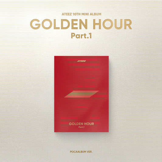 ATEEZ 10th Mini Album [GOLDEN HOUR : Part.1] (POCAALBUM)