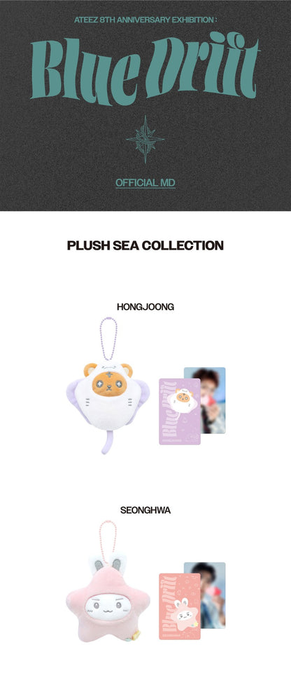 ATEEZ [ATEEZ 8TH ANNIVERSARY : Blue Drift] PLUSH SEA COLLECTION