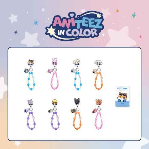 ATEEZ MD [ANITEEZ IN COLOR] PHONE TAG BEADS STRAP
