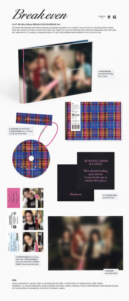 ILLIT 5th Mini Album [BREAK EVEN]