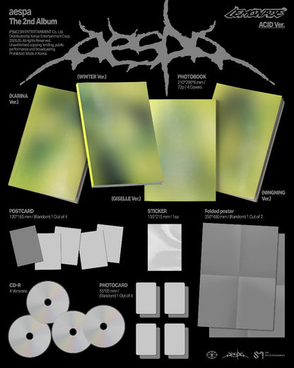 aespa 2nd Full Album [LEMONADE] (ACID Ver.) - DalkomHarmony