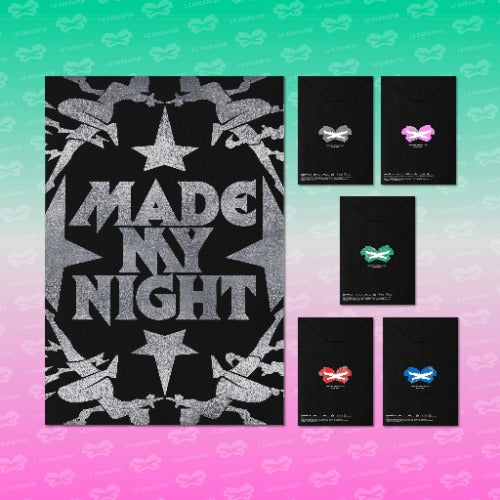 LE SSERAFIM [WEVERSE GIFT] 2nd Single Album [Made My Night] (Compact Ver.)