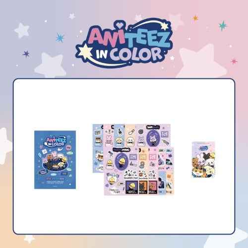 ATEEZ MD [ANITEEZ IN COLOR] RETRO STIKCER BOOK