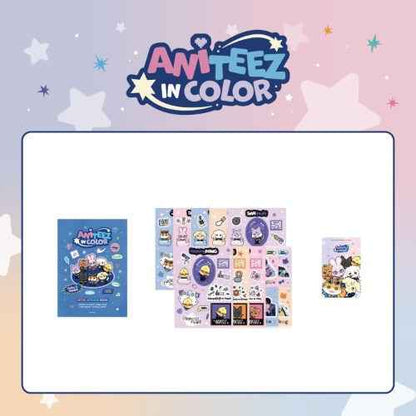 ATEEZ MD [ANITEEZ IN COLOR] RETRO STIKCER BOOK