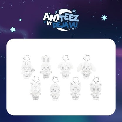ATEEZ MD [ANITEEZ IN DAJA VU] SILVER ANITEEZ PLUSH KEYRING