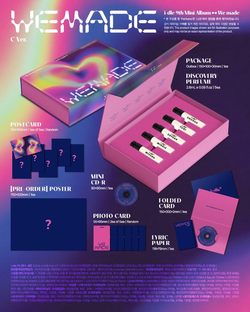 i-dle 9th Mini Album [We made] (C Ver.)