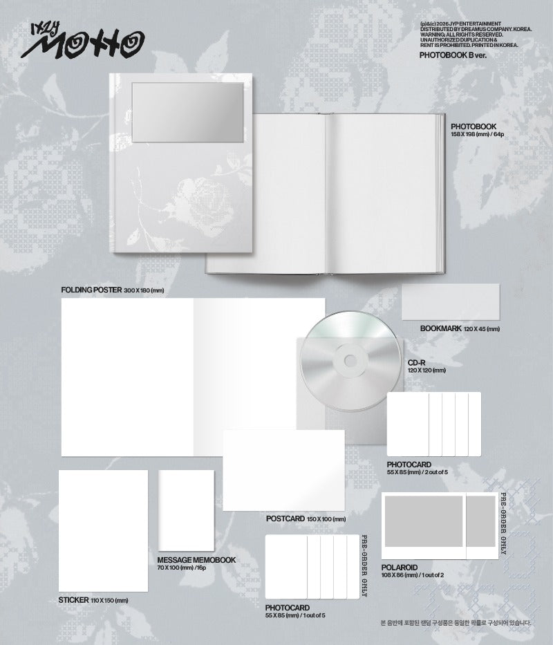 ITZY 12th Mini Album [Motto] (PHOTOBOOK Ver.) - DalkomHarmony