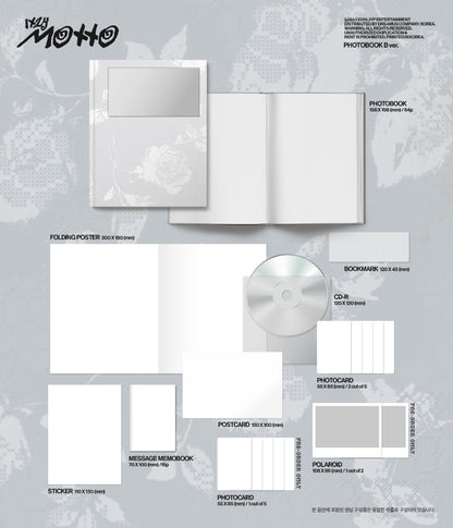 ITZY 12th Mini Album [Motto] (PHOTOBOOK Ver.) - DalkomHarmony
