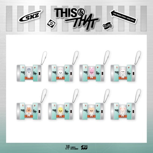 Stray Kids MD [THIS & THAT POP-UP STORE] SKZOO CAPSULE ACRYLIC KEYRING