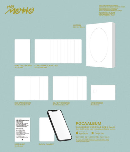 ITZY 12th Mini Album [Motto] (POCAALBUM Ver.) - DalkomHarmony