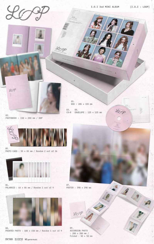I.O.I 3rd Mini Album [I.O.I : LOOP]