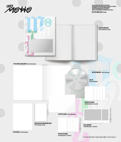 ITZY 12th Mini Album [Motto] (PHOTOBOOK Ver.) - DalkomHarmony