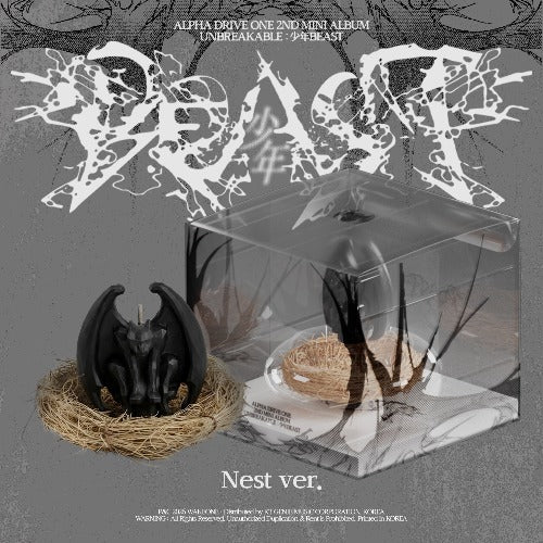 ALPHA DRIVE ONE 2nd Mini Album [UNBREAKABLE : 少年 BESAT] (Nest Ver.) (Limited Edition)