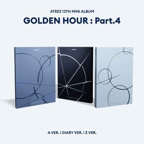 ATEEZ 13th Mini Album [GOLDEN HOUR : Part.4] (A Ver. / Diary Ver. / Z Ver.) (Copy)