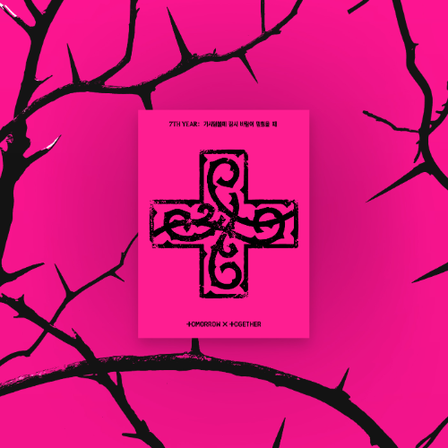 TOMORROW X TOGETHER 8th Mini Album [7TH YEAR : 가시덤불에 잠시 바람이 멈췄을 때] (PPULBATU Ver.) (Weverse Albums Ver.) - DalkomHarmony
