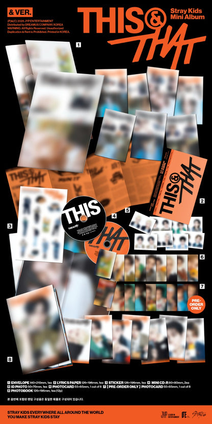 Stray Kids 10th Mini Album [THIS & THAT] (& VER.)