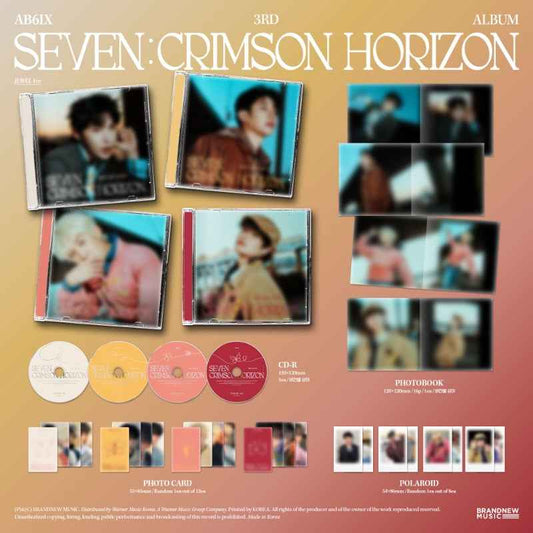 AB6IX 3rd Album [SEVEN : CRIMSON HORIZON] (JEWEL Ver.) | Random