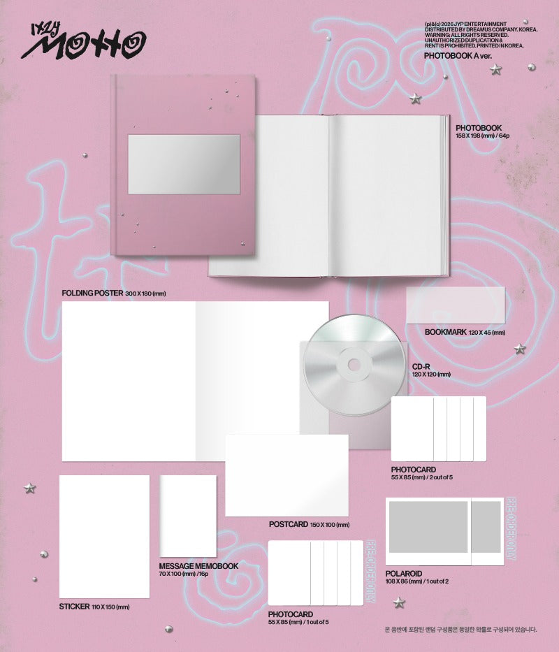 ITZY 12th Mini Album [Motto] (PHOTOBOOK Ver.) - DalkomHarmony
